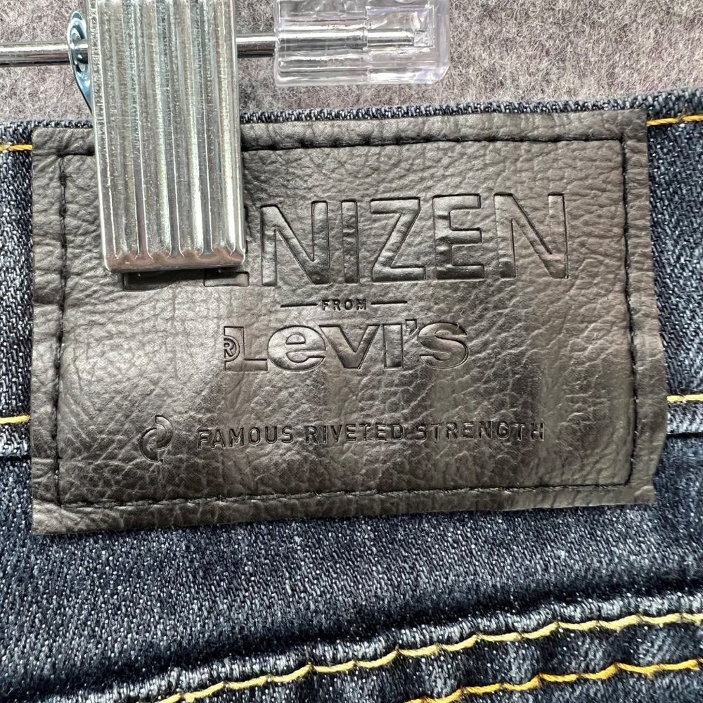 Levi's Denizen 216 Skinny Fit Denim Jeans Medium Wash Blue Mens Size 36 X 30 - Picture 5 of 13